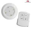 Maclean Energy MCE165 Remote Control LED Lamps Set, AAA Battieries, 6 Pieces in Set