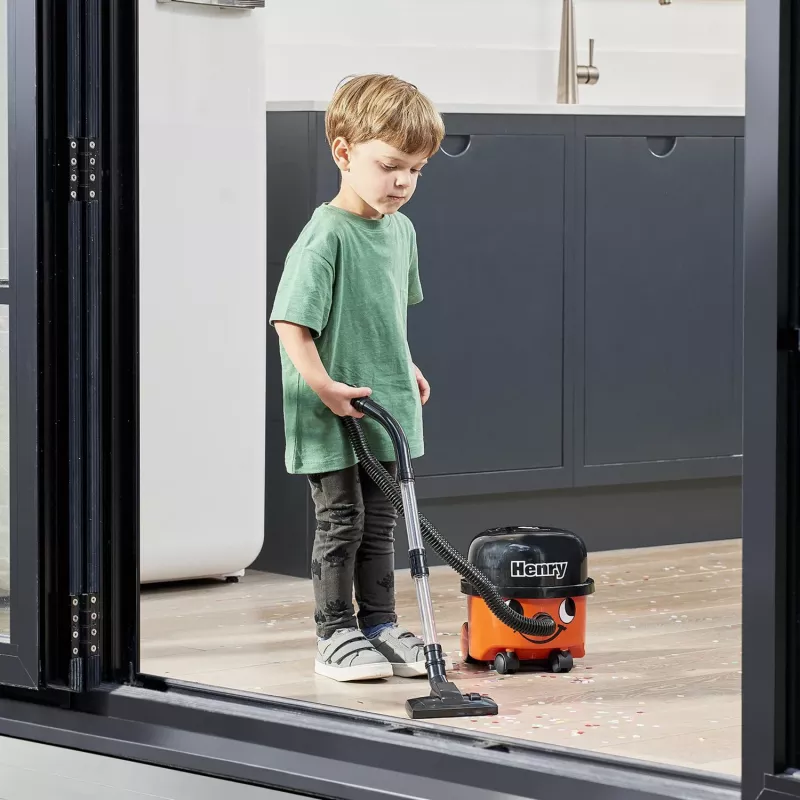 Casdon Henry Toy Vacuum Cleaner 72860 – Children's Role-Play Toy, Red
