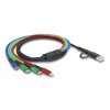USB cable DeLOCK 87035 1.2 m USB 2.0 USB A USB C Micro USB-B Lightning