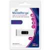 MediaRange - USB Flash Drive - 256GB - USB3.0 - Black, Silver (MR919)