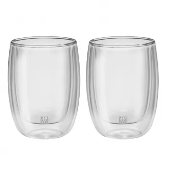 Borosilicate Glass Double-Wall Container ZWILLING 39500-076, 200 ml, clear, set of 2