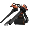 Backpack blower Black & Decker BEBLV301-QS — 3000 W, airspeed 206–404 km/h, 72 L bag, 6 kg