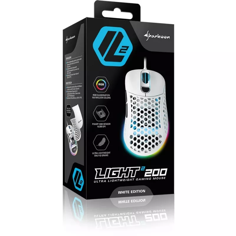 Mouse Sharkoon Light² 200 USB Type-A