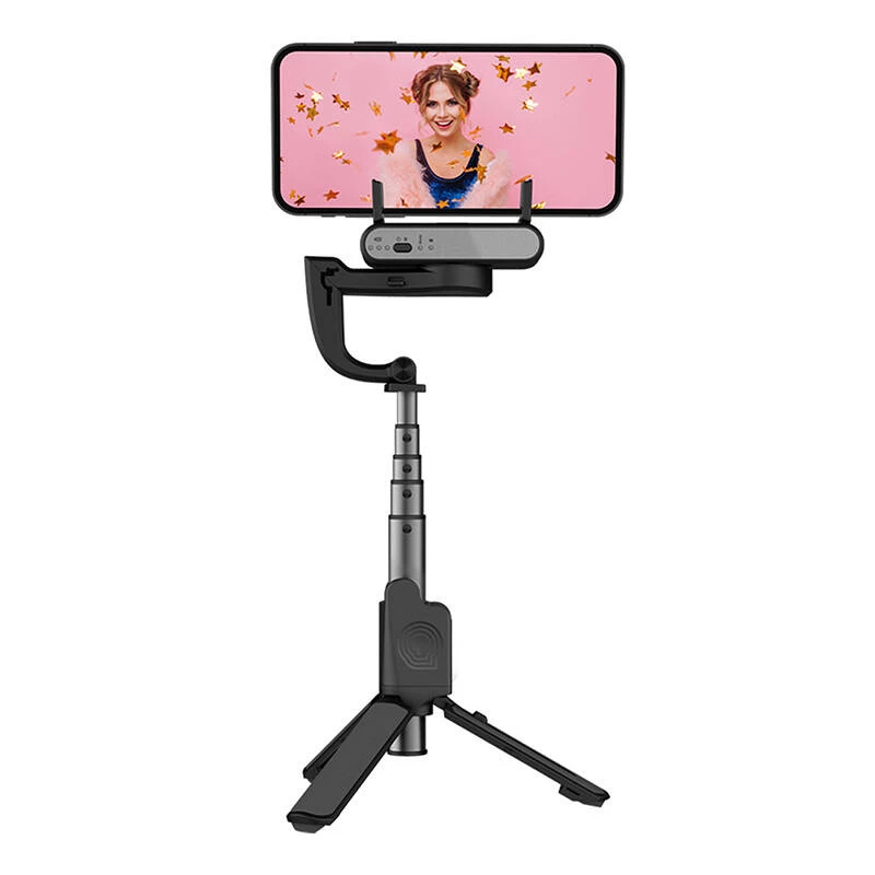 Smartphone camera stabilizer Hohem iSteady Q Black 360° pan roll
