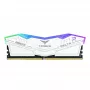 DIMM 32 GB DDR5-6000 (2x 16 GB) Dual-Kit, Arbeitsspeicher weiß, FF4D532G6000HC38ADC01, Delta RGB, INTEL XMP
