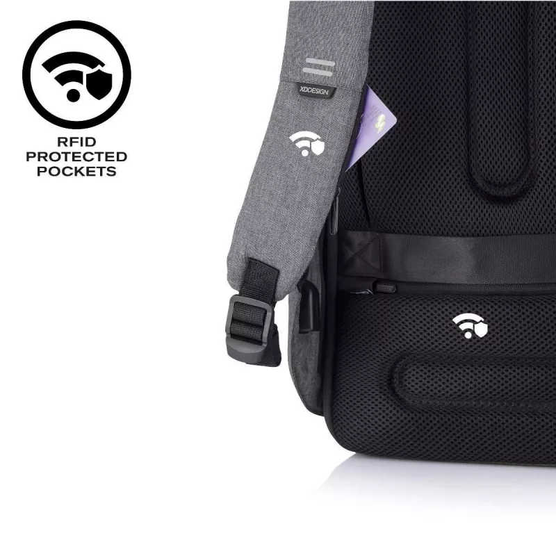 Backpack XD-Design Bobby Hero Small Black Grey