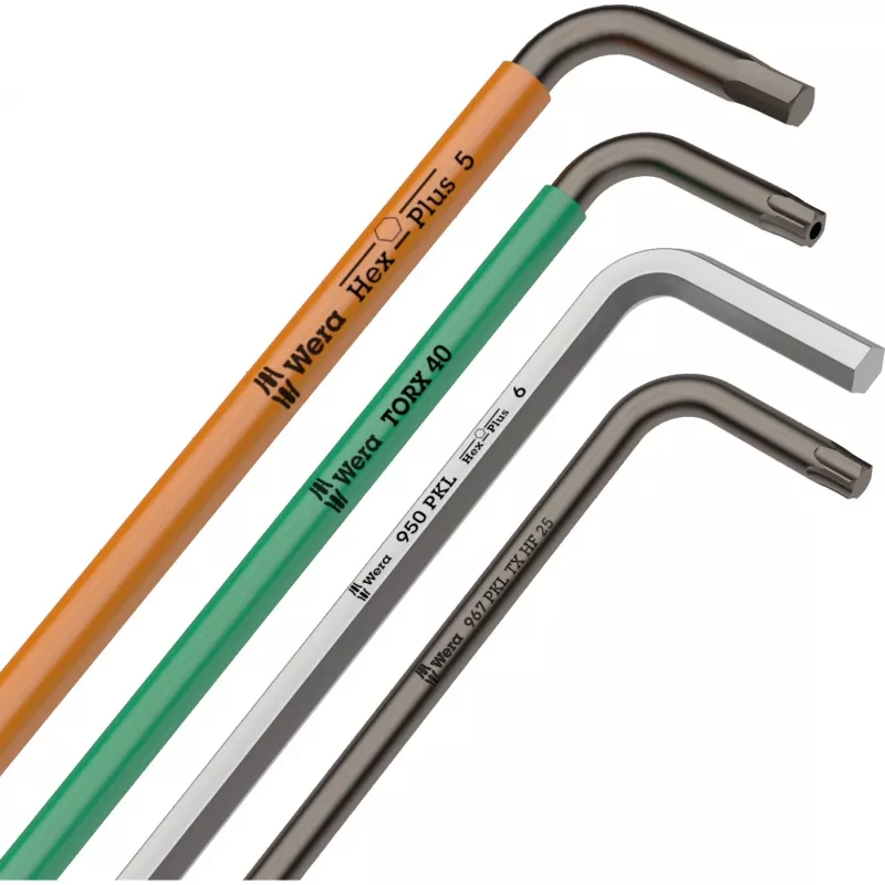 L-shaped hex key set Wera 950/9 Hex-Plus 1