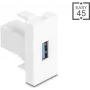 USB Type-A 5 Gbps module DELOCK Easy 45 — Type-A BU to Type-A, 5 Gbps