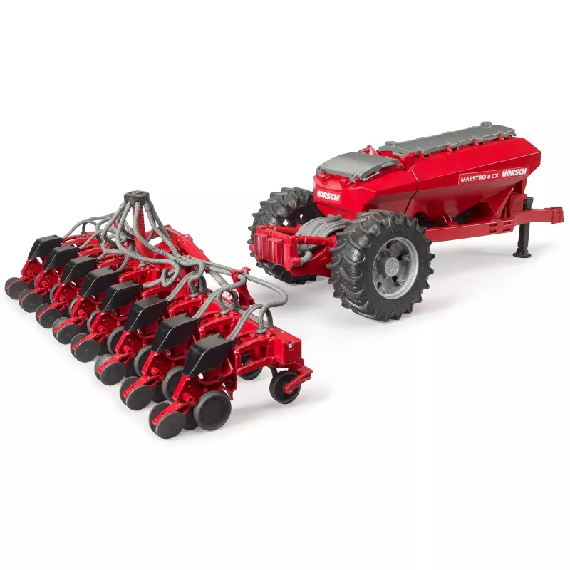 Toy model vehicle BRUDER Horsch precision seed drill Maestro 8CX, scale model playset