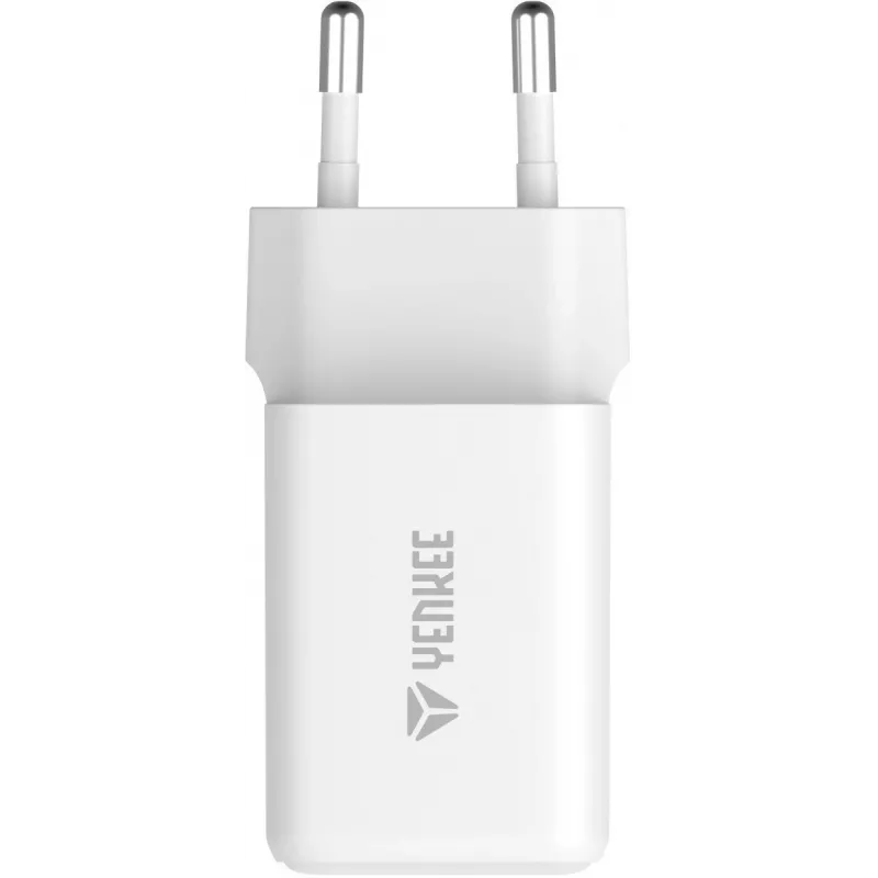 Wall USB-C Charger YENKEE G35D 2x18W Power Delivery 3.0 3A