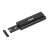 SSD enclosure IBOX HD-07 for 1x M.2 drive, USB 3.2 Gen 2 (10 Gbit/s), USB-C, black