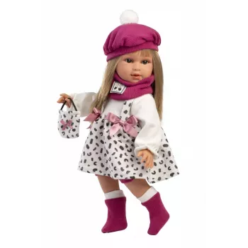 Doll Llorens Carla 40 cm — realistic features, soft body