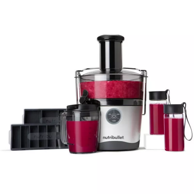 NutriBullet juicer Pro NBJ200G (Silver/Grey, 1.000 Watt) (0C22500002)
