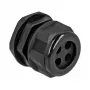 Cable Gland DeLOCK 60383 Black Plastic 2 pc(s)