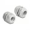 DeLOCK EX Cable Gland M25 grey 2 pieces Polyamide