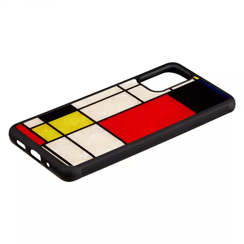 Protective case iKins for Samsung Galaxy S20+ — black printed design
