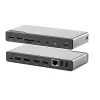 ALOGIC DV4 - docking station - for Laptop - USB-C / USB-A - 3 x HDMI, DP - 1GbE (DUCDV4)
