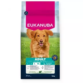 Dry dog food EUKANUBA Adult Large Breed Lamb & Rice 12 kg – complete dry feed for adult large and giant dogs