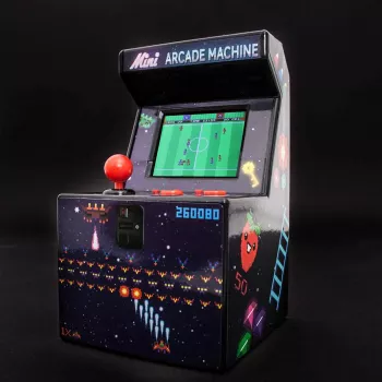 Thumbs Up ORB Mini Arcade Machine, Aufrecht stehender Arkadenschrank, Boys/Girls, 6 Years, 6,35 cm (2.5 inch), TFT, Multicolour