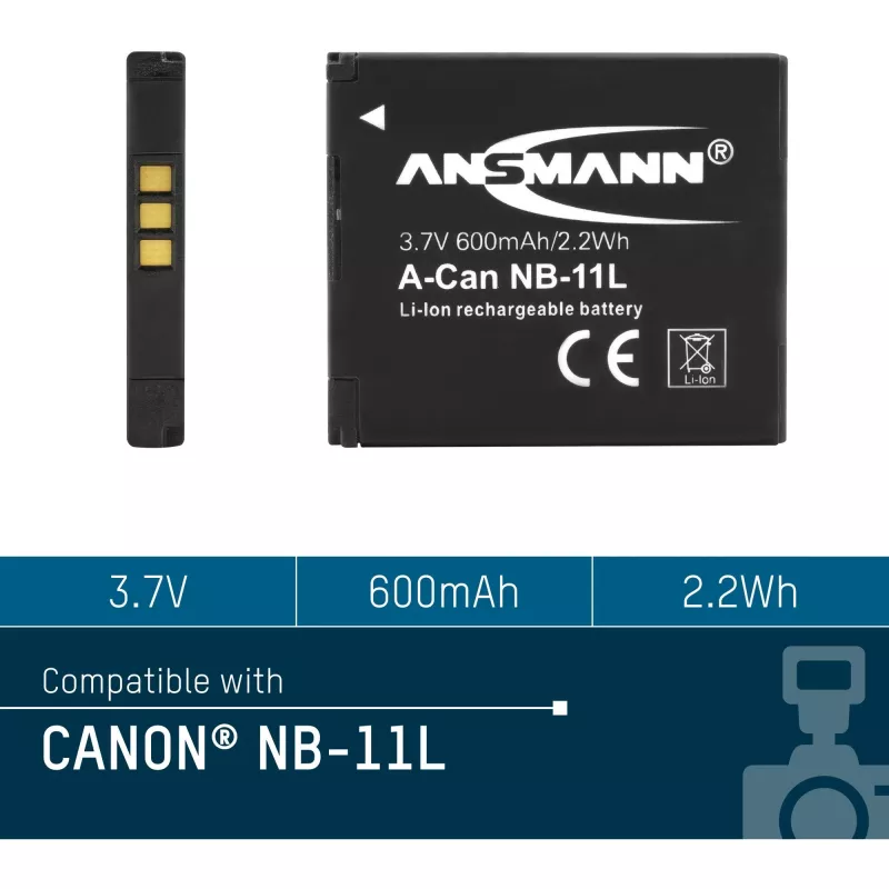 Battery Ansmann A-Can NB-11L Lithium-Ion 600 mAh