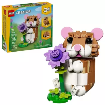 LEGO CREATOR 3 IN 1 31376 Cute Hamster with a Flower