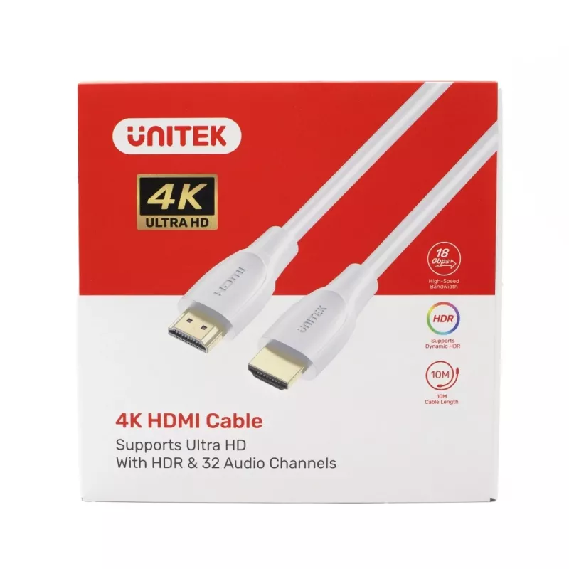 HDMI Cable 2.0 4K 60Hz white; C11090AWH03-3M