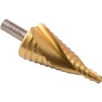 Step drill bit c.k tools T3013 HSS TiN 6–32 mm, 3-flat shank