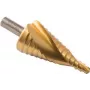 Step drill bit c.k tools T3013 HSS TiN 6–32 mm, 3-flat shank