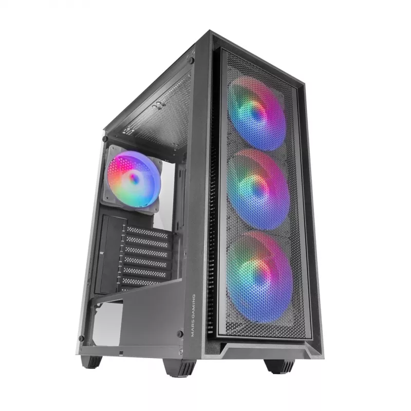 Mars Gaming MC-AIR computer case Midi Tower Black