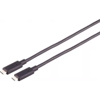 USB Cable S/CONN 30-41075 USB 3.2 Gen 2 10m Black