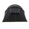 High Peak Tauris 4 Green, Grey Tunnel tent 11560