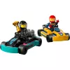 Construction toy LEGO 60400 City Go-Karts with Racers – playset with minifigures and vehicles