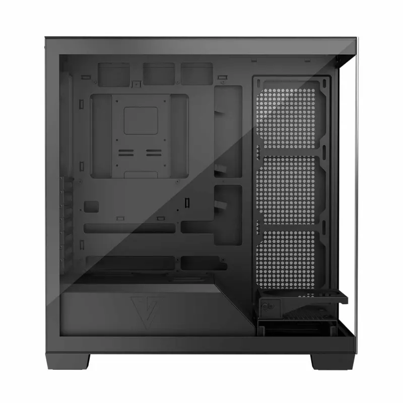 PC case MODECOM Volcano Stellar NF ATX midi tower, tempered glass, black, supports ATX/micro ATX, GPU up to 420mm, CPU cooler 175mm