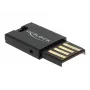 DeLOCK USB 2.0 Card Reader Black Micro SD MicroSDHC MicroSDXC 480 Mbit/s