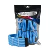 CableMod PRO ModMesh 12VHPWR Cable Extension Kit — light blue, 3-piece GPU 12+4 pin extensions