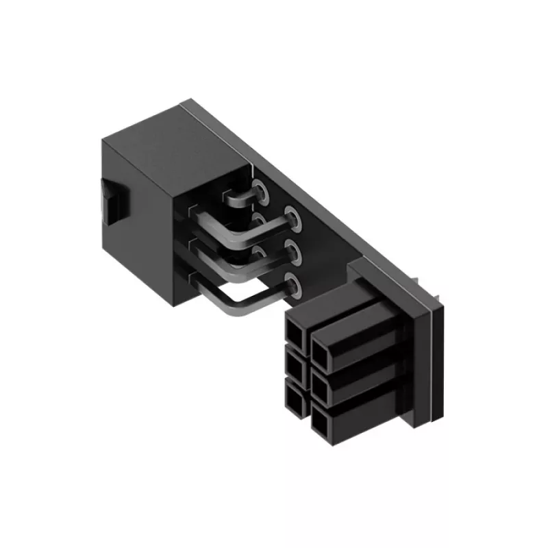 Triton Singularity Shift 6-pin PCIe 90° Adapter — Angled PCIE Power Connector