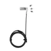 Cable lock DICOTA D31717 Black 2 m