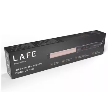 Curling iron LAFE Sleek & Shine Curler 25 mm LAFLKA47571 – 25 mm barrel, electric hair curler