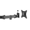 Maclean desk mount for 2 monitors, VESA 75x75 and 100x100, 17-32, 2x 9kg, MC-754N