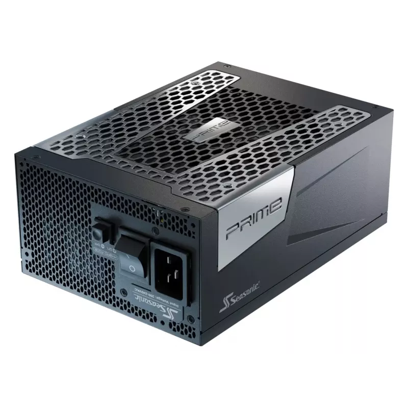 Seasonic Prime PX-2200 Power Supply, 80 PLUS Platinum, fully modular, ATX 3.1, PCIe 5.1 - 2,200 Watts
