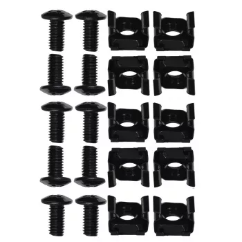 Rack shelf LANBERG AK-1005-B — 1U 19 inch rack shelf, 500 mm depth, 482.6×45 mm, black, 25 kg capacity