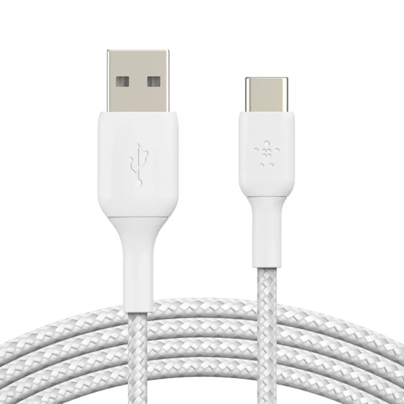 USB Cable Belkin CAB002BT1MWH 1m USB A to USB C White