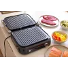 Contact Grill SEVINI Pro, KG 2395 (Silver/black, 1.800 Watt)