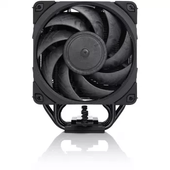 Air cooler Noctua NH-U12A CHROMAX.BLACK – 120 mm dual-fan, 158 mm height, compatible with LGA 1200, 2000 RPM max