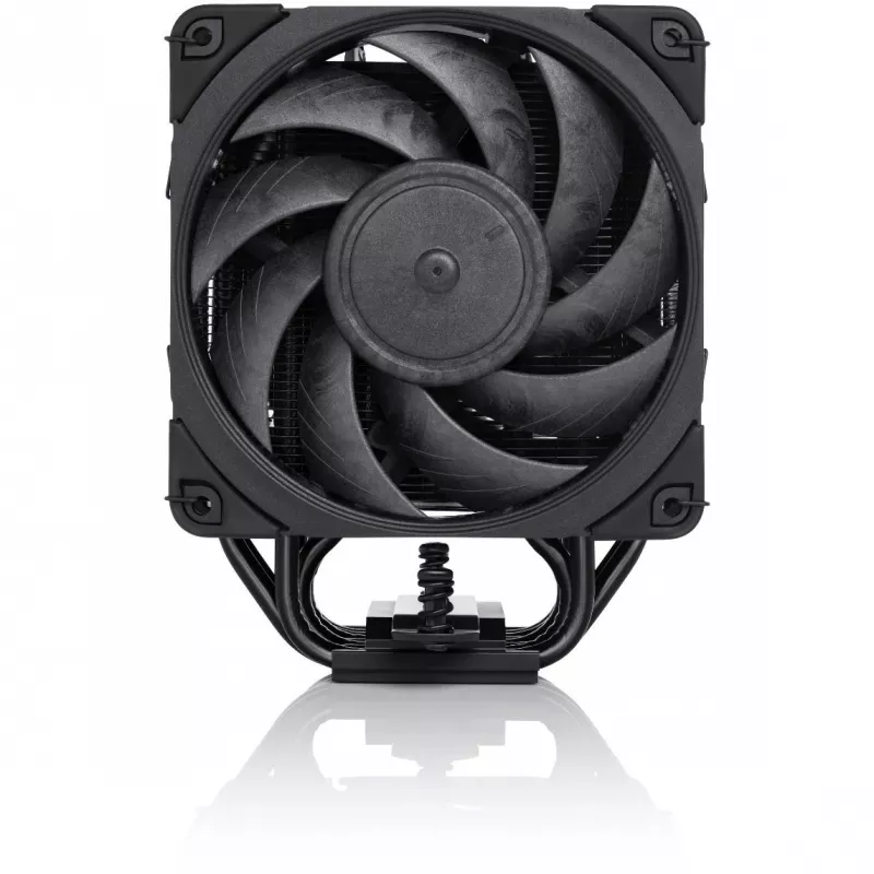 Air cooler Noctua NH-U12A CHROMAX.BLACK – 120 mm dual-fan, 158 mm height, compatible with LGA 1200, 2000 RPM max