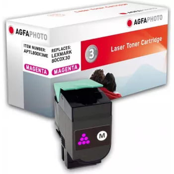 Toner cartridge AgfaPhoto APTL800X3ME Magenta, 4,000 pages, 1 pc