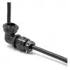 DeLOCK Cable Gland 90° angled PG16 black strain relief
