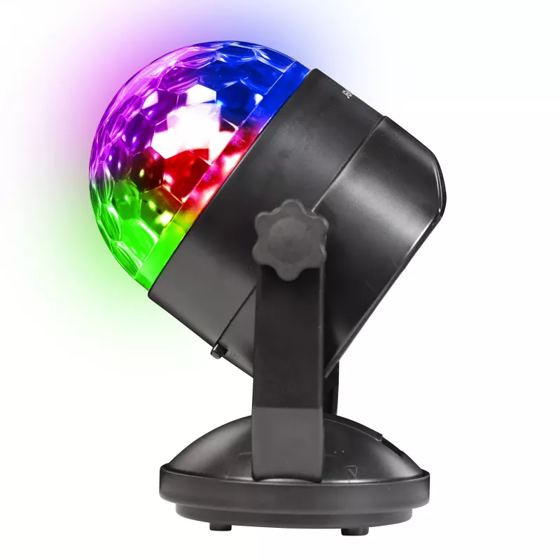 LED disco ball light DENVER LDB-319 — compact LED party light, model 117220200040