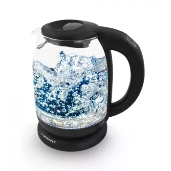 Esperanza EKK027 electric kettle 1.7 L 2200 W Black, Transparent