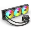 All-in-One Liquid CPU Cooler Sharkoon S60 ARGB — 360 mm Radiator, 3×120 mm PWM Fans, Black